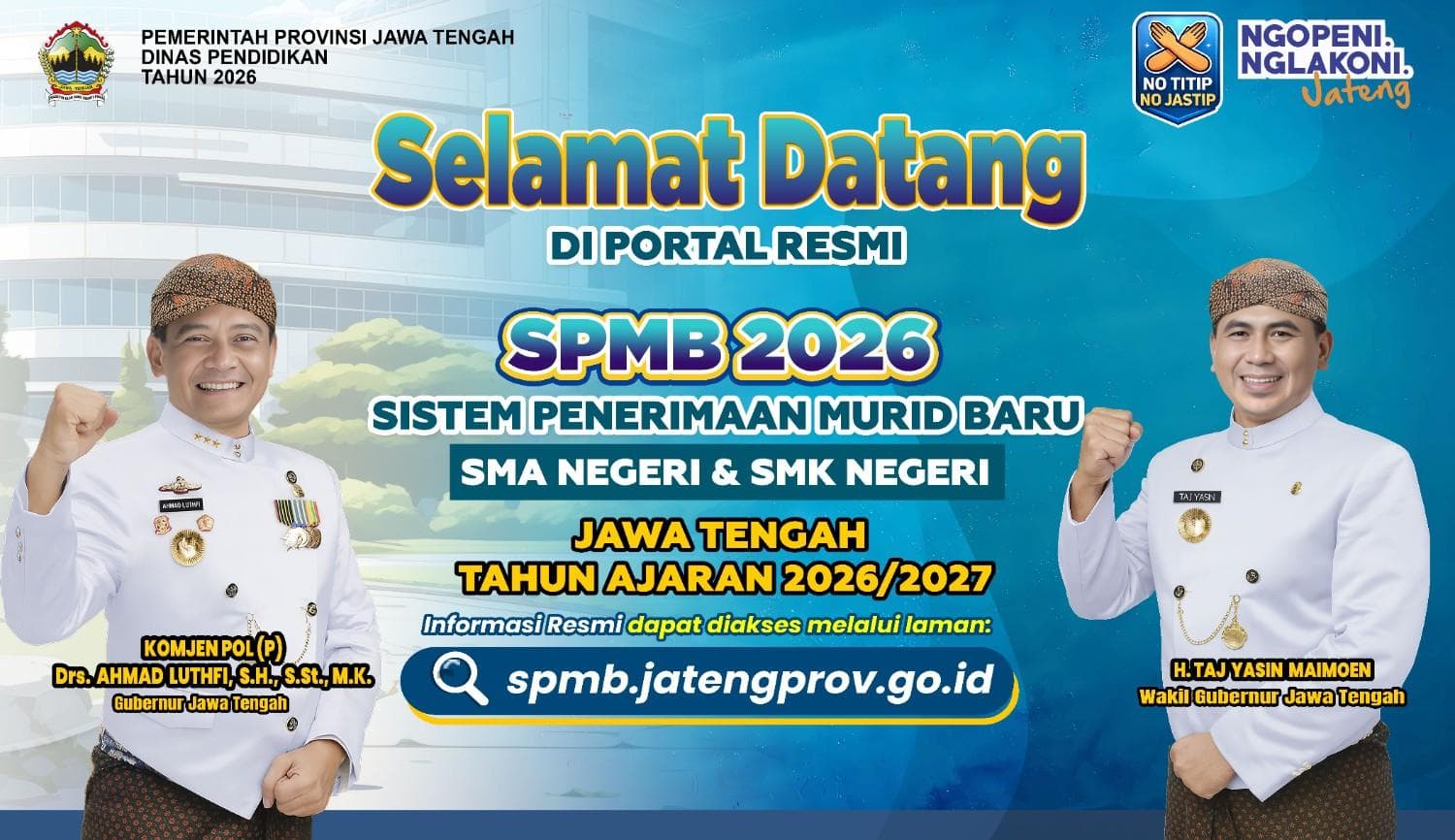 Pendaftaran PPDB Tahun Pelajaran 2026/2027 Telah Dibuka